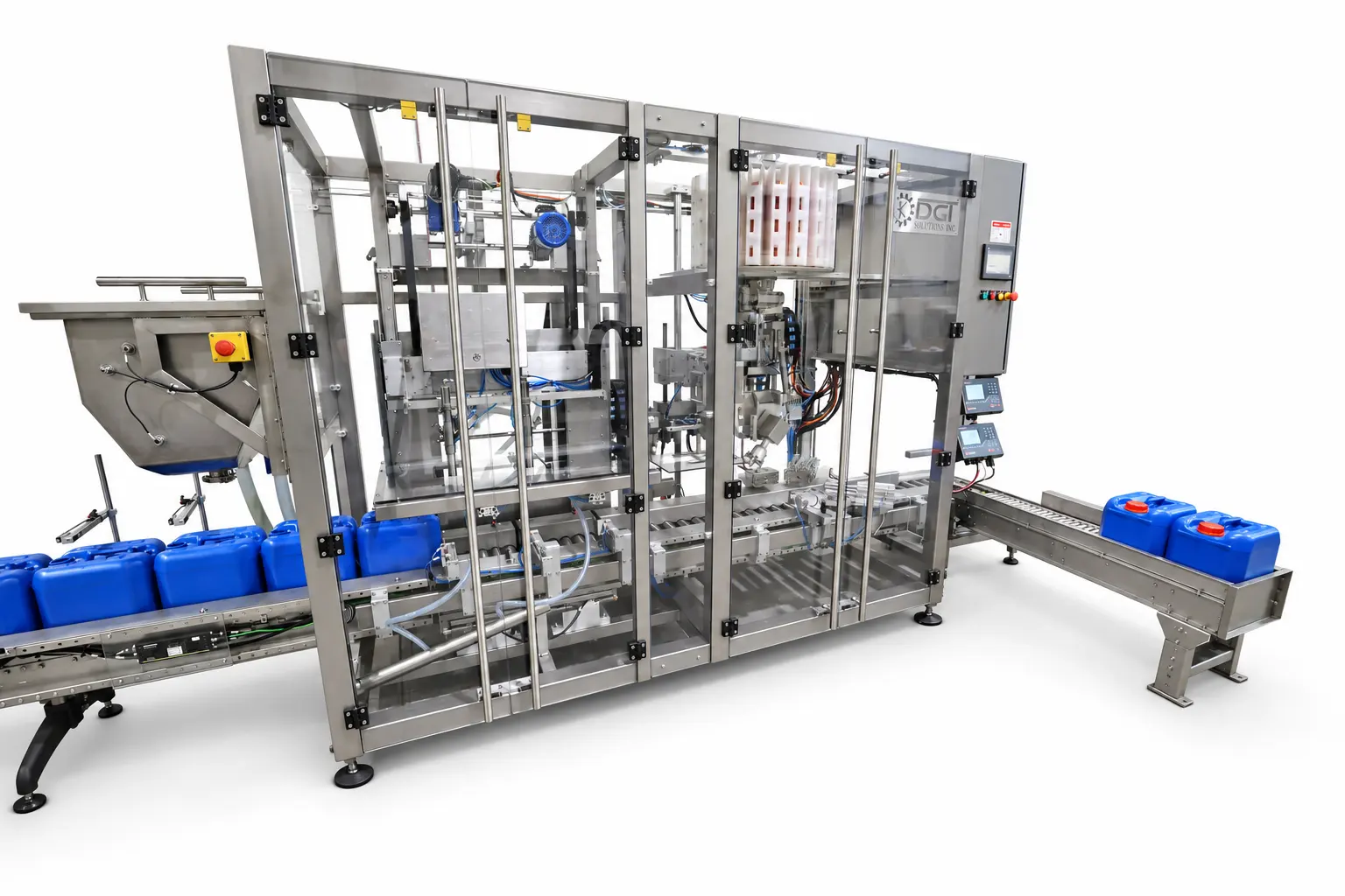 Filling-Capping Machine for Large Containers