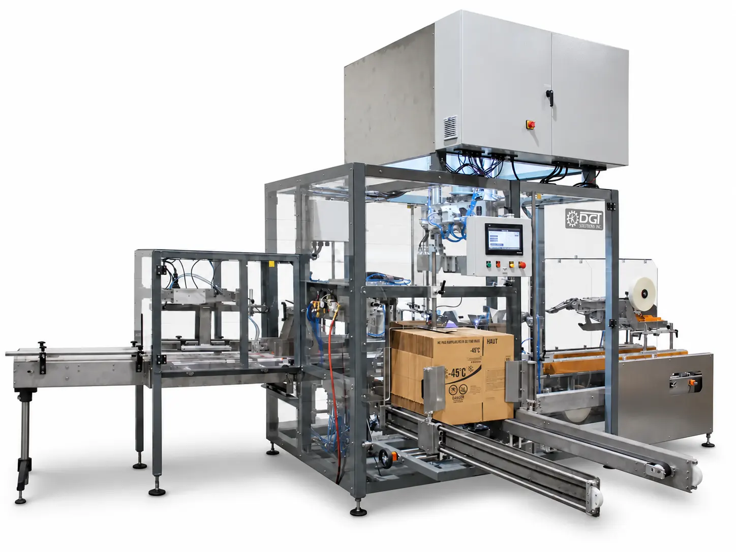Automatic Case Packer for Bottles
